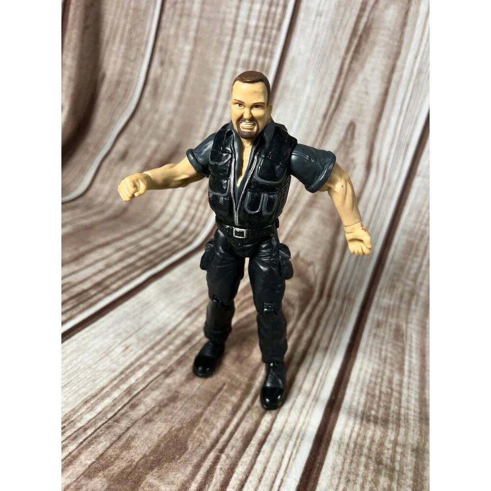 1999 Jakks Pacific Big Boss Man Titan Tron Live WWF WWE Wrestling Figure Vintage